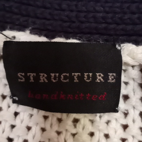 EUC Vintage Structure Handknitted Sweater Size Large - Picture 3 of 7